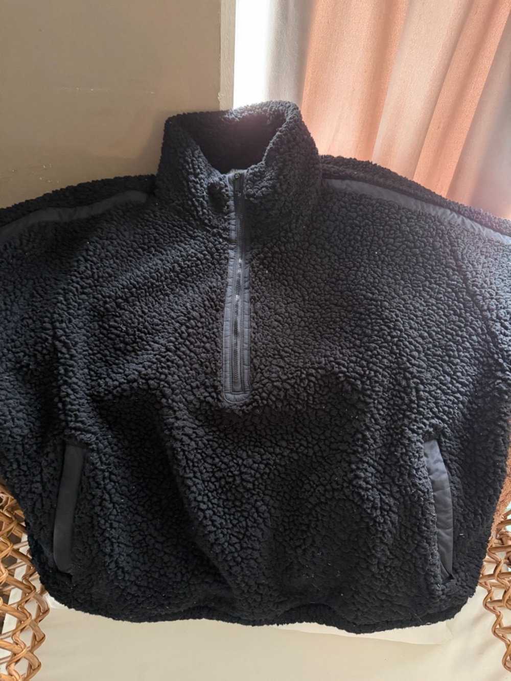 Athleta Cloud Fleece 1/4 zip pullover